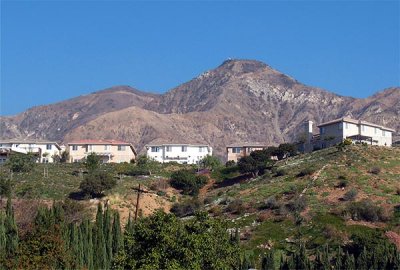 I stayed in Sylmar, which is set at the foot of the San Gabriel Mountains