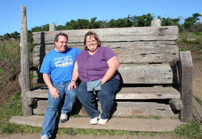 Alan and Donna, Mendocino headlands