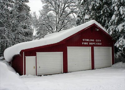 Stirling City fire house
