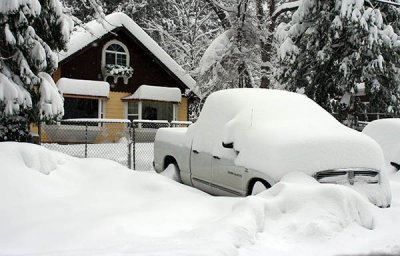 Deep snow, Stirling City