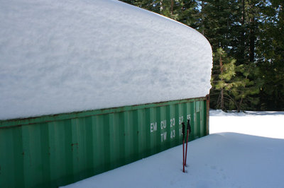 A legitimate five feet of snow, Inskip
