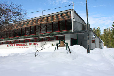 The old Brakebill School, Stirling City