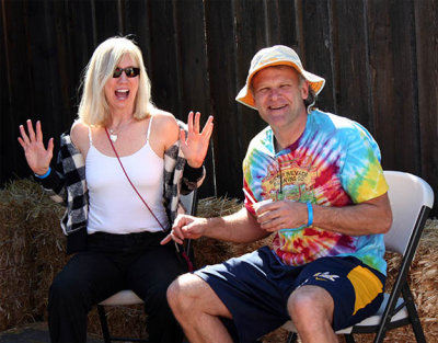 Lisa and Mike at De La Montanya Winery