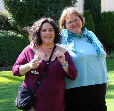 Natalie and Donna