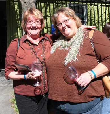 Kathy and Donna at Selby's