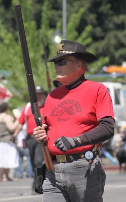 Member of the shotgun blastin' Devil Mountain Brigade of Danville