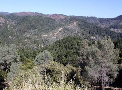 View of Feather River Canyon, West Branch, from Magalia