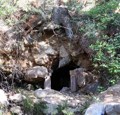 Very old mine shaft, or spring house on Jordan Hill Road
