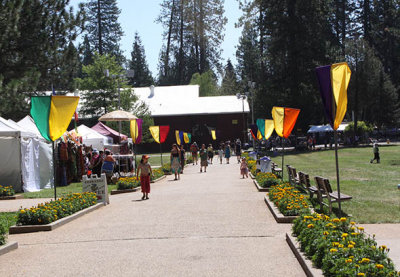 Festival walkway