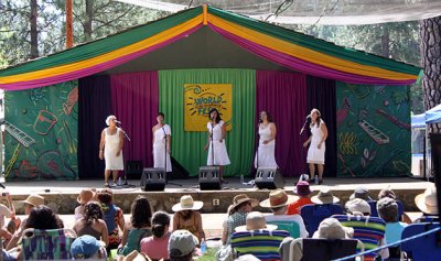 Akabella, Pine Tree Stage, a capella from Northern California coast