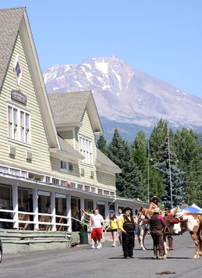 Heritage Days in McCloud, at the foot of Mt. Shasta