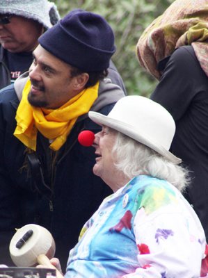 Watching Sly and Robbie: Wavy Gravy and Michael Franti