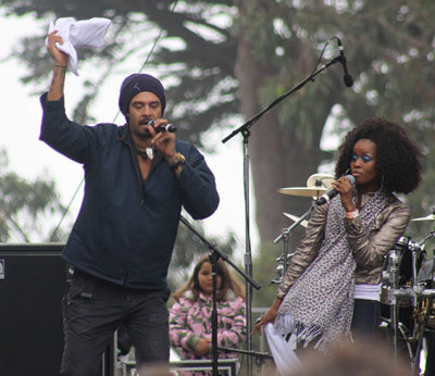 Michael Franti and Cherine Anderson