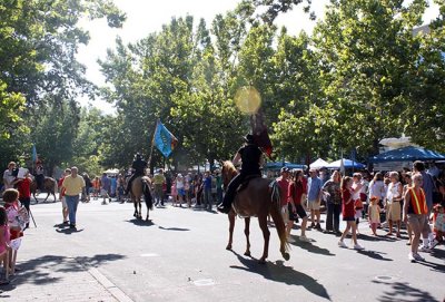  The setting, by the Chico Municipal Building