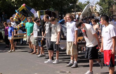 The starting line