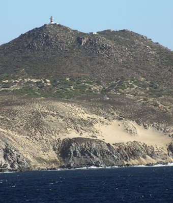 Approaching Cabo San Lucas