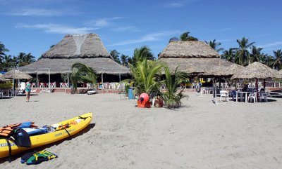 Our humble beach-front resort