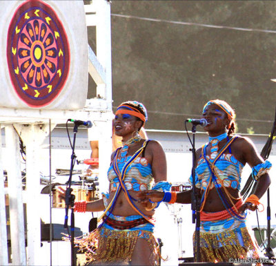 Femi Kuti and the Positive Force's dancers