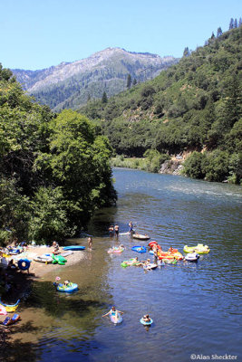 Feather River at Belden Town