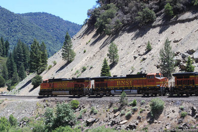 Union Pacific Railroad along Hwy 70-Burlington Northern Santa Fe