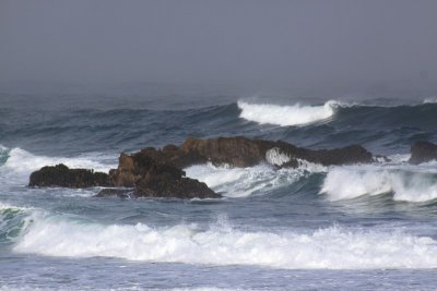 Ocean off Fort Bragg at Pudding Creek