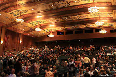 Uptown Theatre, Napa, just before showtime