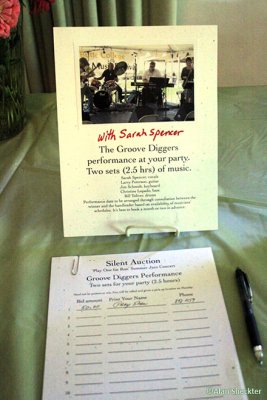 Silent auction: The Groove Diggers to perform at your house