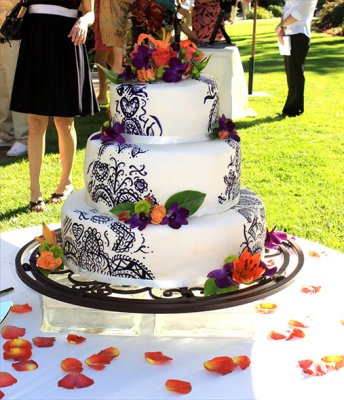 The wedding cake