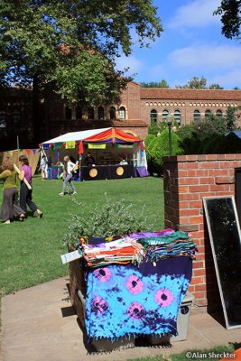 Colorful Chico State University campus