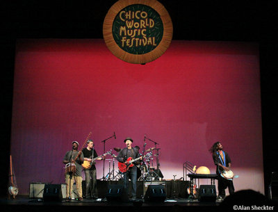 Markus James & the Wassonrai, Laxson Auditorium