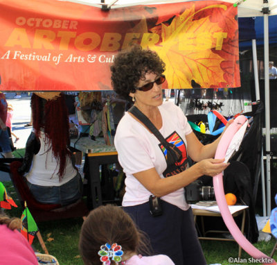 Artoberfest's biggest advocate - Debra