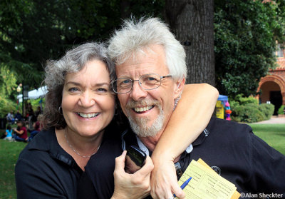 Chico World Music Fest VIPs Daran and Dan Goodsell