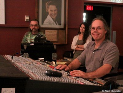 Ruth Rowland Taylor (framed) and Dale Price smile for the camera