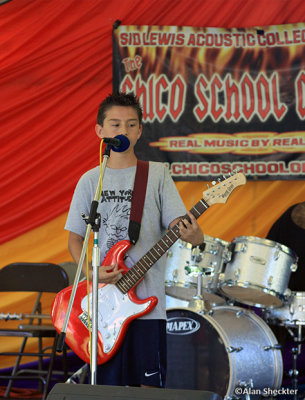 Chico School of Rock participant