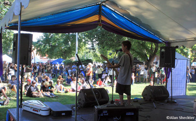 Pretty good audience for Chico School of Rock