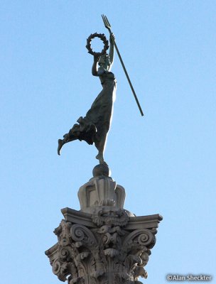 Top of the Admiral Dewey Monument, Union Square