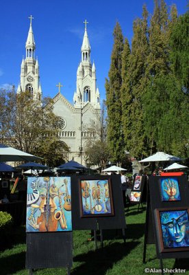 Artists Guild show at Washington Square Park