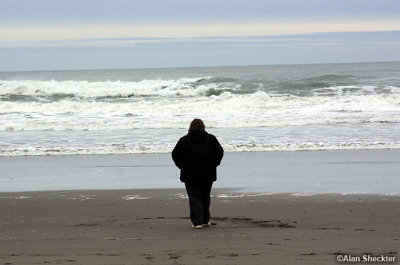 Donna at Seaside Beach