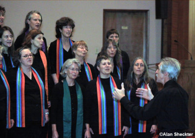 Doin' It Justice Community Choir, directed by Warren Haskell