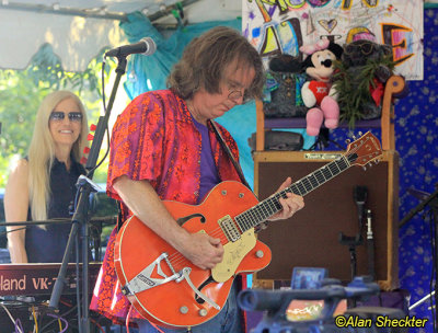Ann and Roger McNamee (and Minnie Mouse)