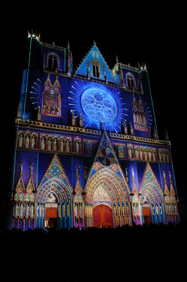 Fêtes des Lumières à Lyon - 8 Décembre 2008