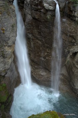 Another view of Upper Falls in Johnston Canyon
