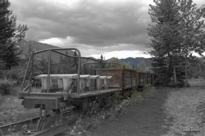 Bankhead Ghost Town Rail Cars