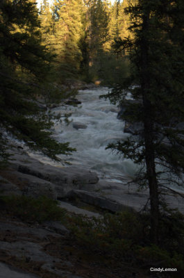Upstream from the Waterfall