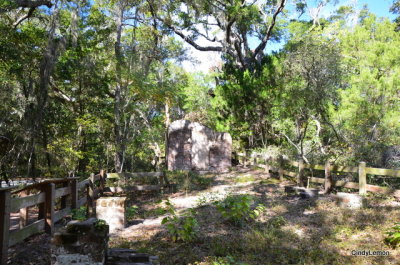 Remains of Willow Pond Beacon Oil House