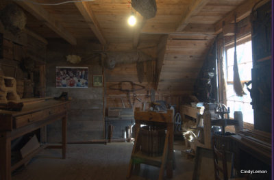 Inside the Museum Cabin