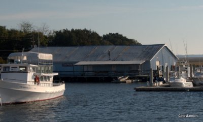 Some of the commercial boats in Saint Marys