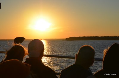 Folks Enjoying Sunset