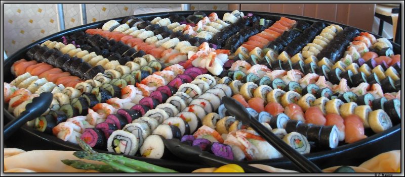 Sushi  (Sunday afternoon)