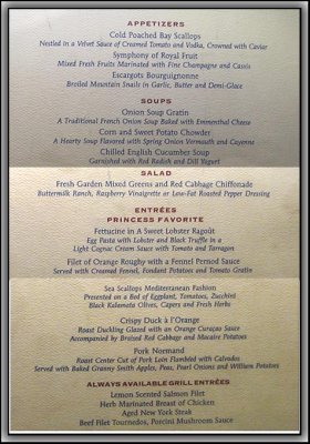 10-28-08 dinner menu
